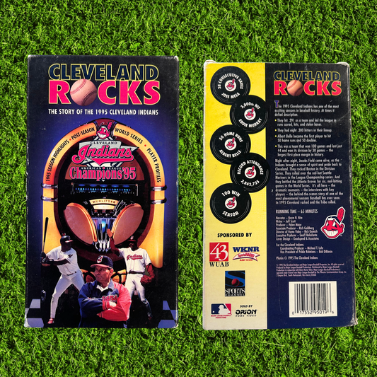 Vintage Cleveland Rocks, The Story Of The 1995 Cleveland Indians VHS