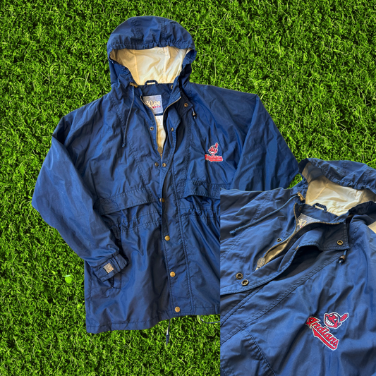 Vintage Indians Windbreaker Jacket