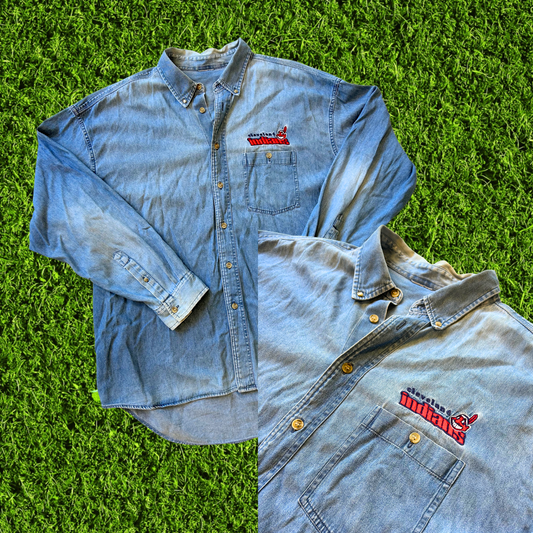 Vintage Indians Button Down Shirt