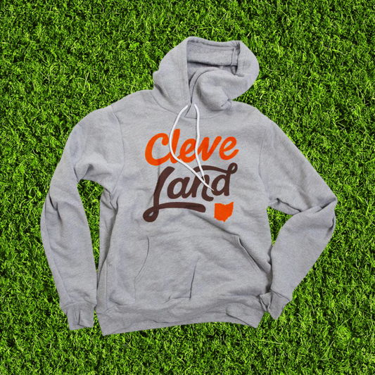 Cleve Land Ohio Browns Color Hoodie