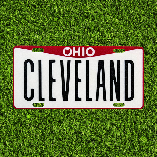 3D Printed Mini Collectible License Plate