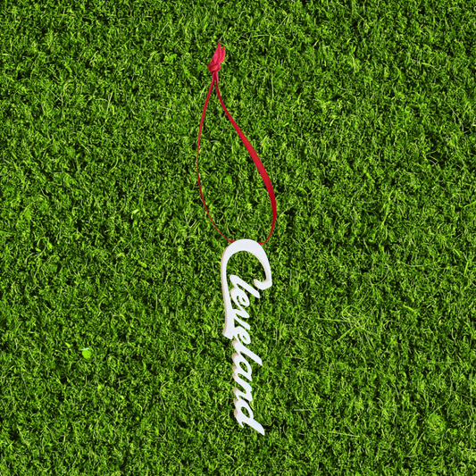 Cleveland Script Ornament