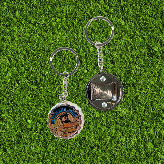 Metal Guardian Bottle Opener Keychain