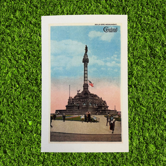 Cleveland Soldiers and Sailors Monument Postcard