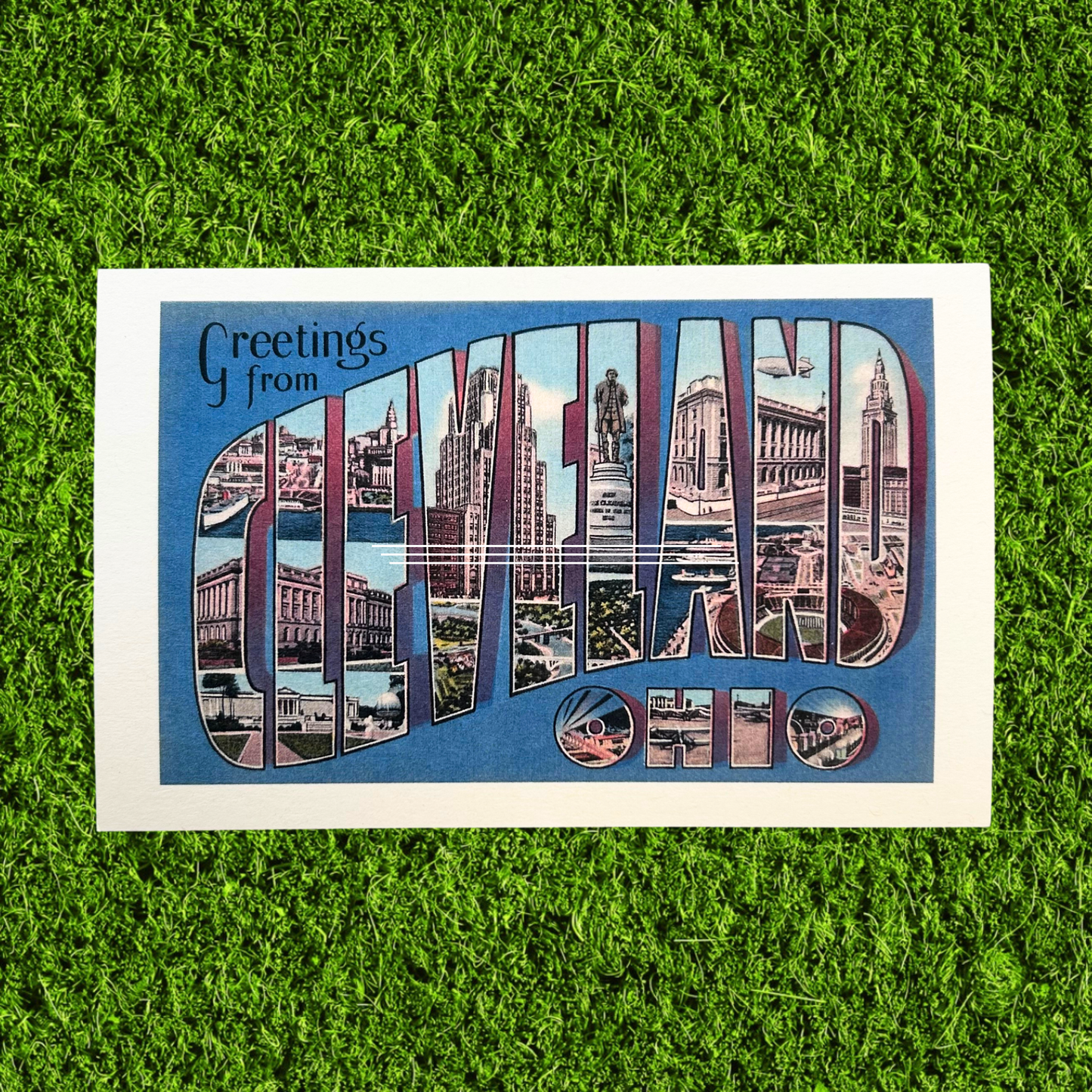 Greetings From Cleveland Postcard