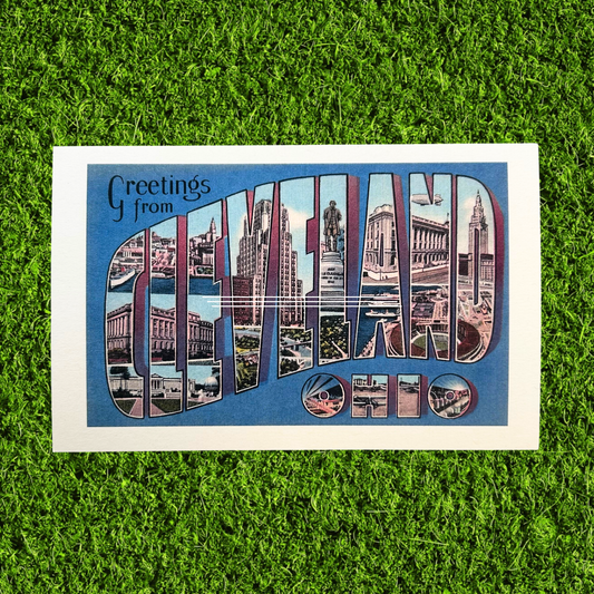 Greetings From Cleveland Postcard