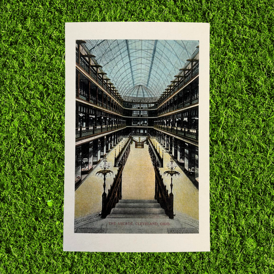 Cleveland Arcade Postcard