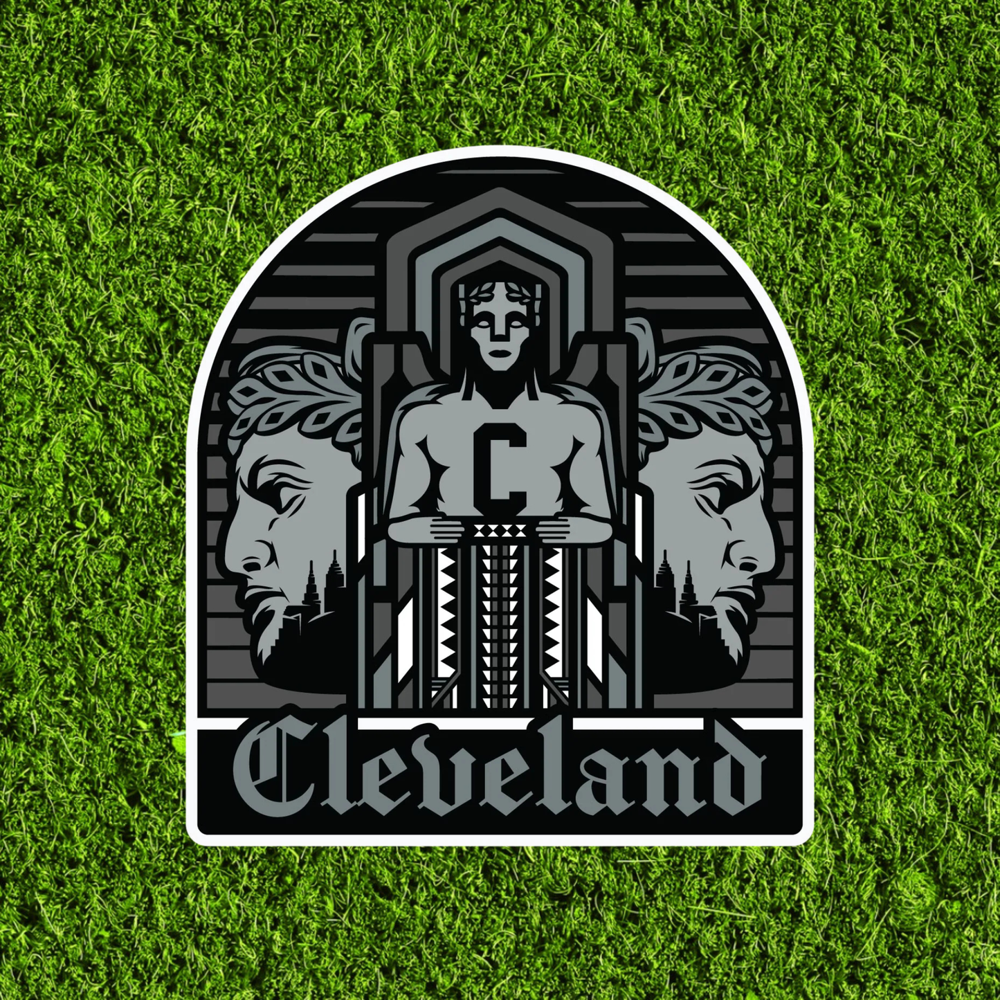 Gothic Guardian Cleveland Magnet