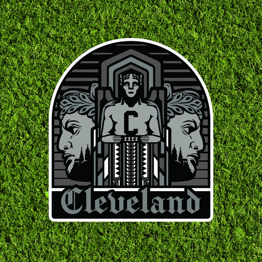 Gothic Guardian Cleveland Magnet