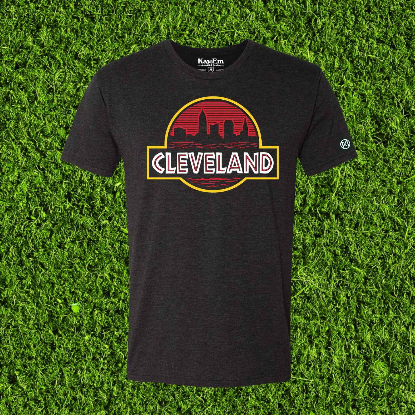 Jurassic Land Black Tee