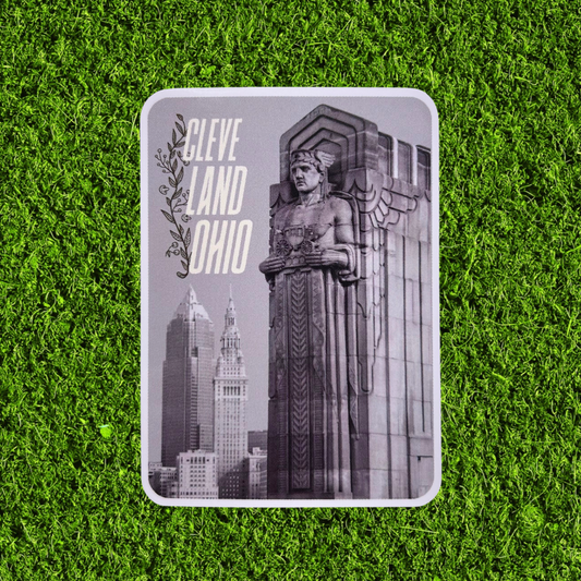 Cleve Land Ohio Guardian Sticker