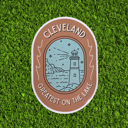 Cleveland Greatest on the Lake Lighthouse Sticker