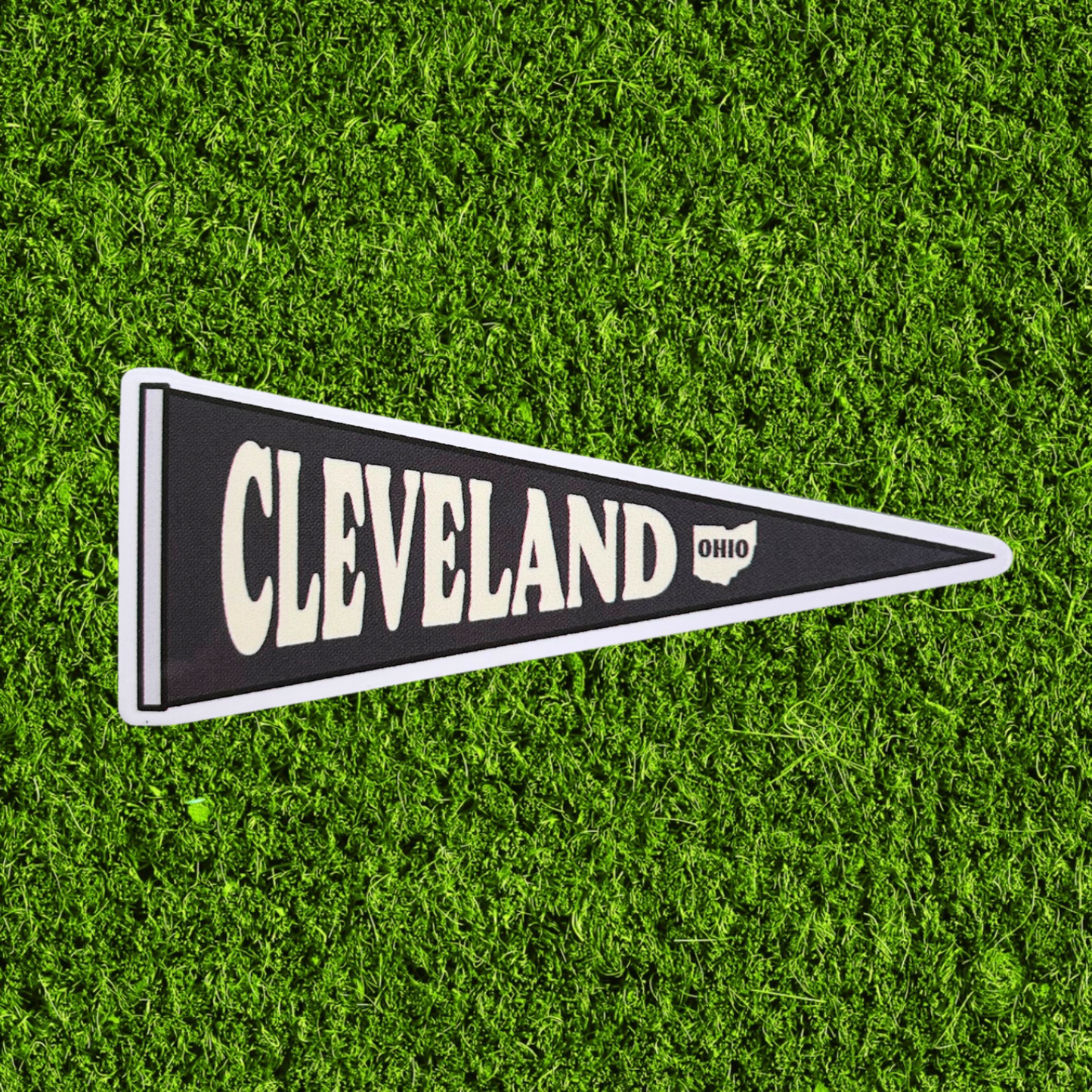 Cleveland Ohio Pennant Sticker
