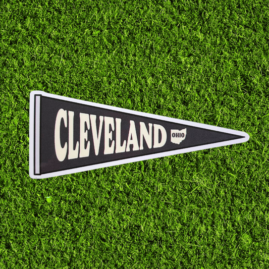 Cleveland Ohio Pennant Sticker