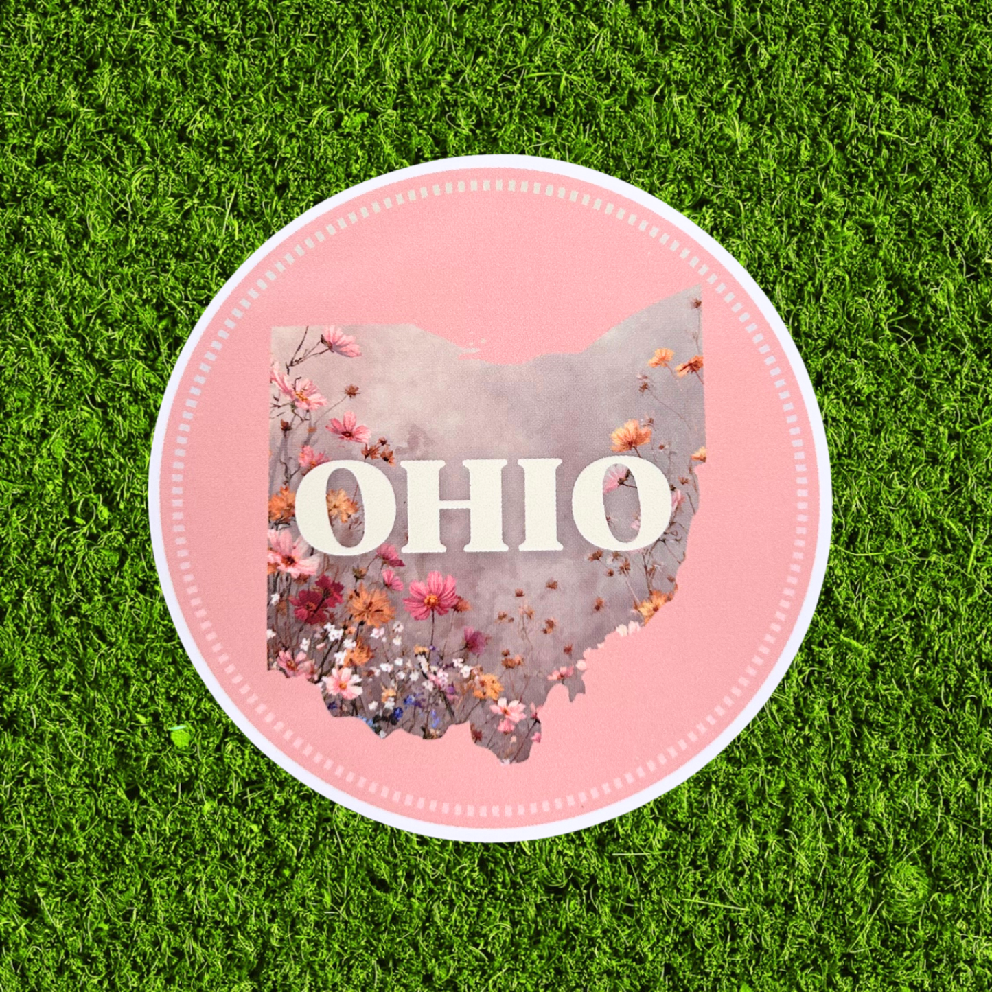 Ohio Floral Sticker