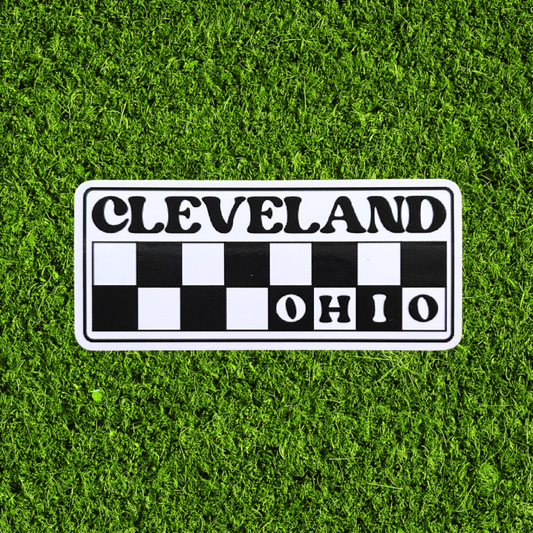 Cleveland Ohio Check Sticker