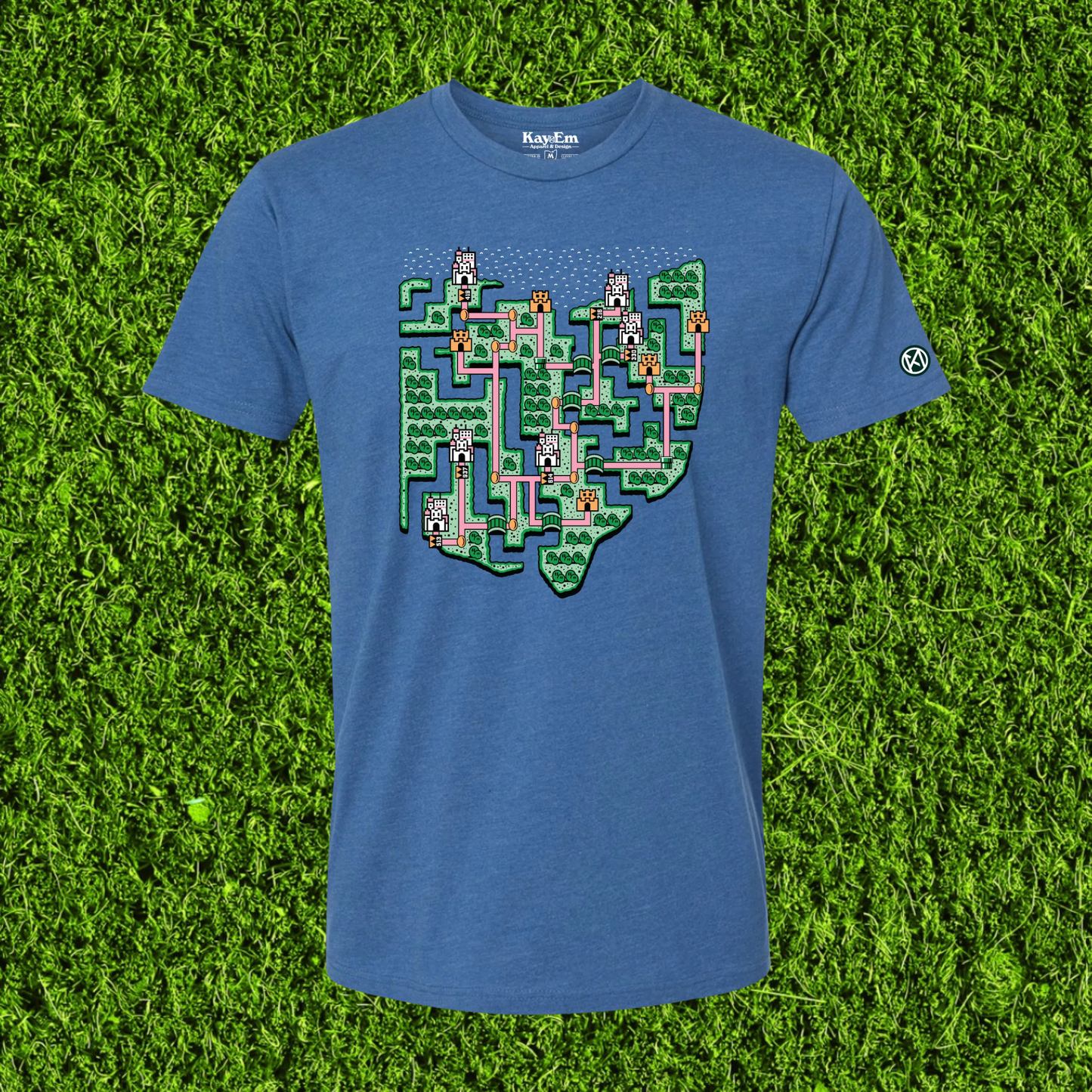 Ohio World Royal Blue Tee
