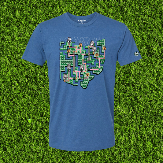 Ohio World Royal Blue Tee