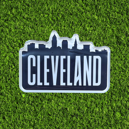 Cleveland Skyline Acrylic Magnet