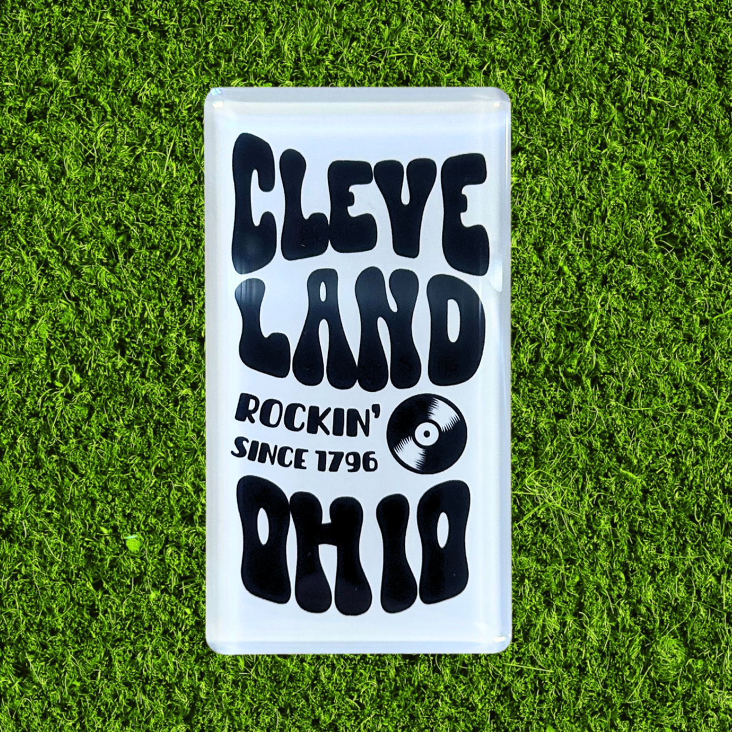 Rockin' Cleveland Acrylic Magnet