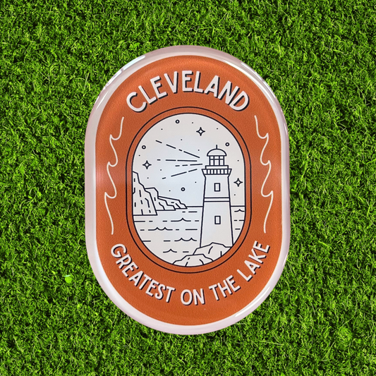 Cleveland Light House Acrylic Magnet