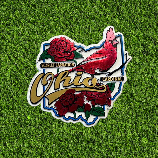 Ohio State Symbols Magnet