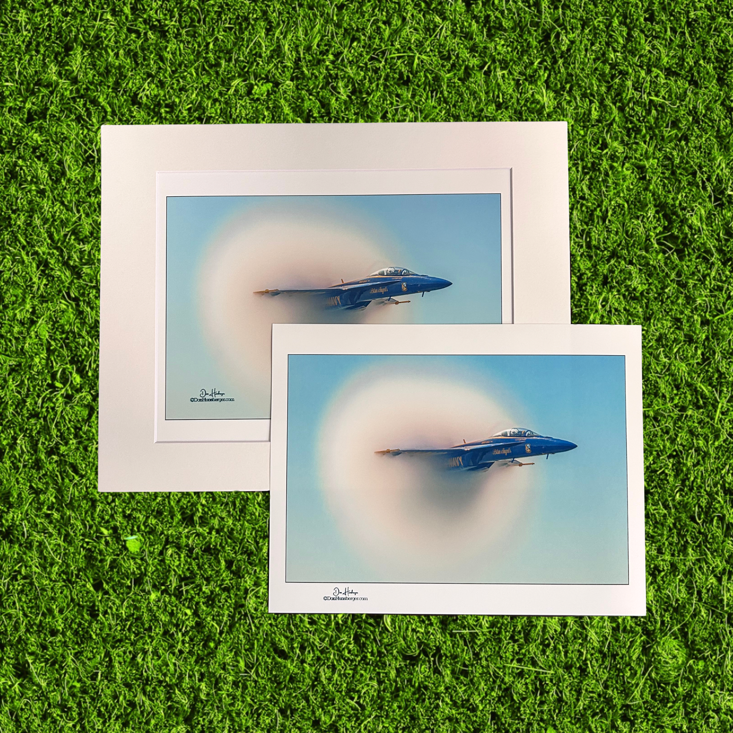 Blue Angels Vapor Cone Close Up Don Hunsberger Print