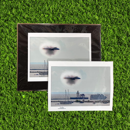 Blue Angels Vapor Cone Color Don Hunsberger Print