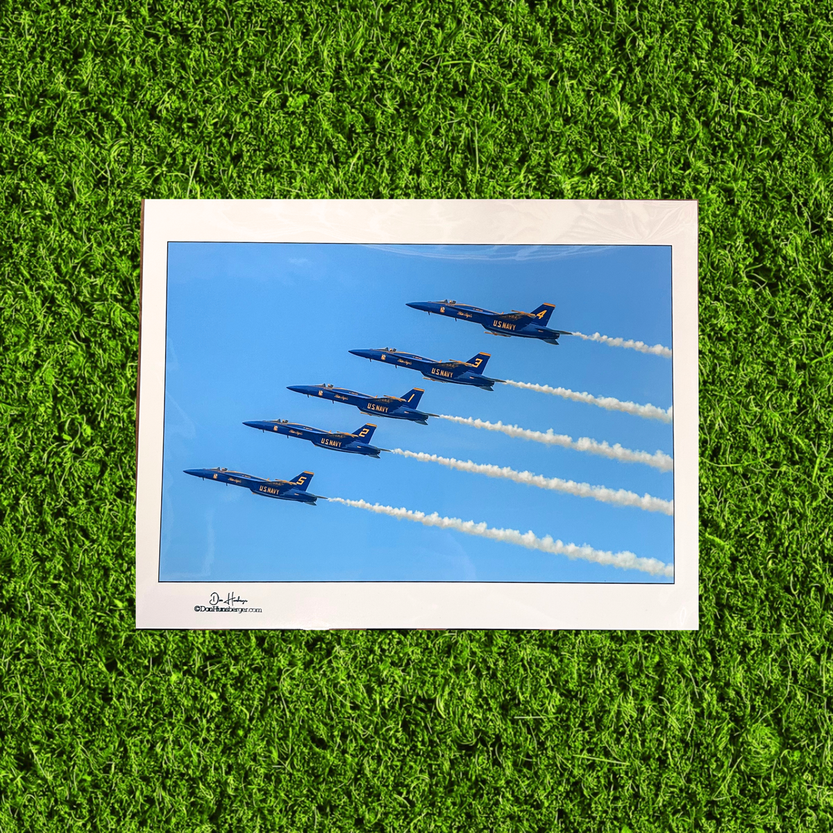 Blue Angels Formation Don Hunsberger Print