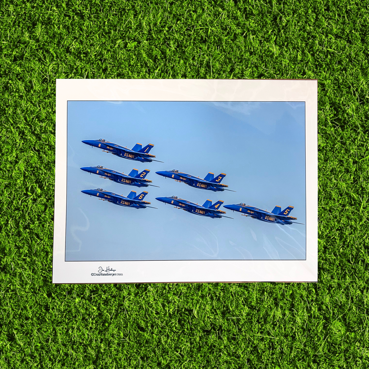 Blue Angels Full Team Don Hunsberger Print