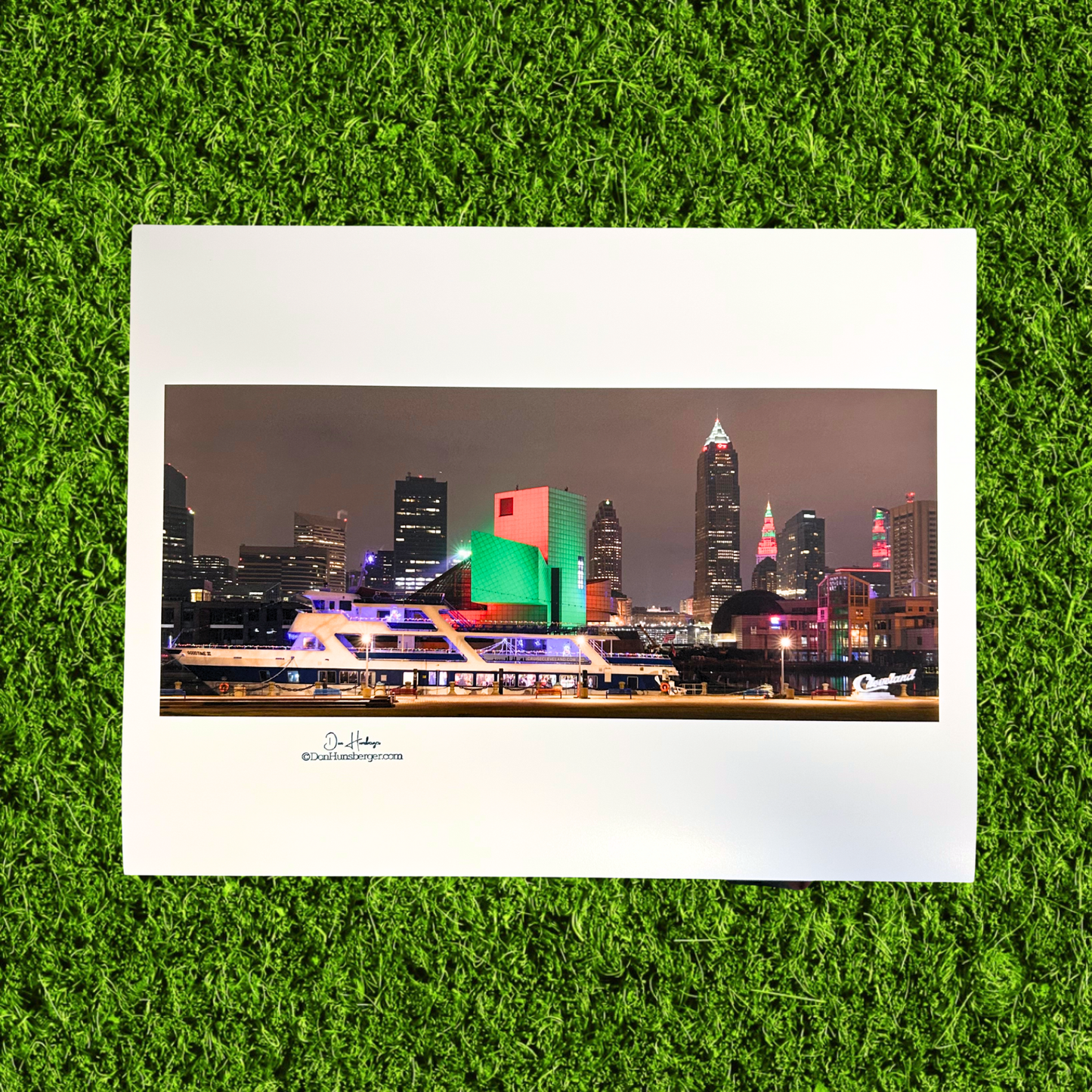 North Coast Holiday Lights Don Hunsberger Print