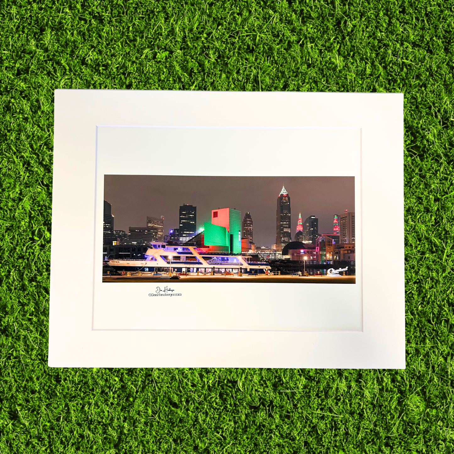 North Coast Holiday Lights Don Hunsberger Print