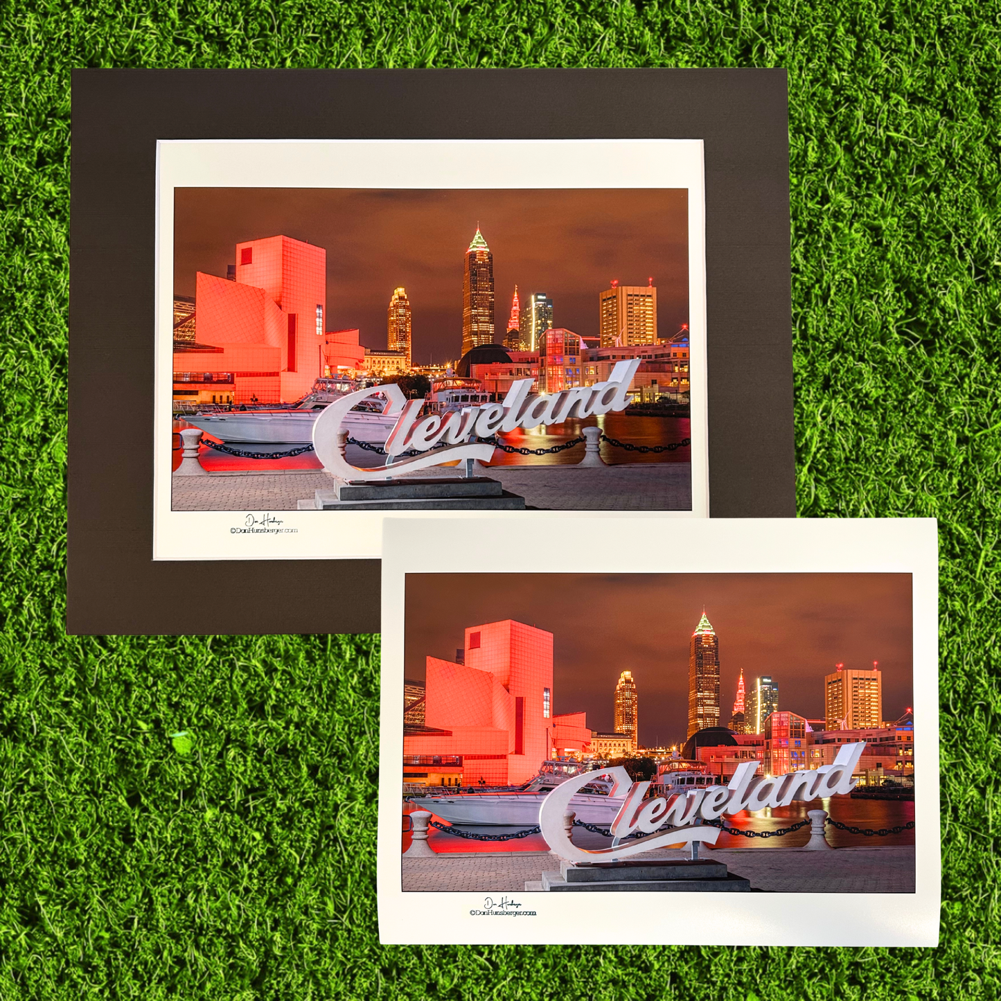 Cleveland Script Don Hunsberger Print