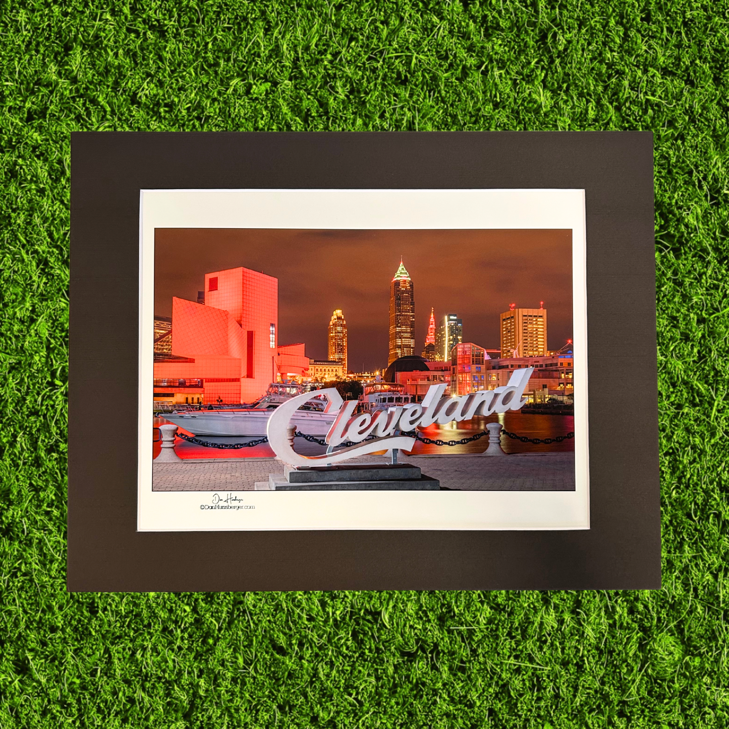 Cleveland Script Don Hunsberger Print