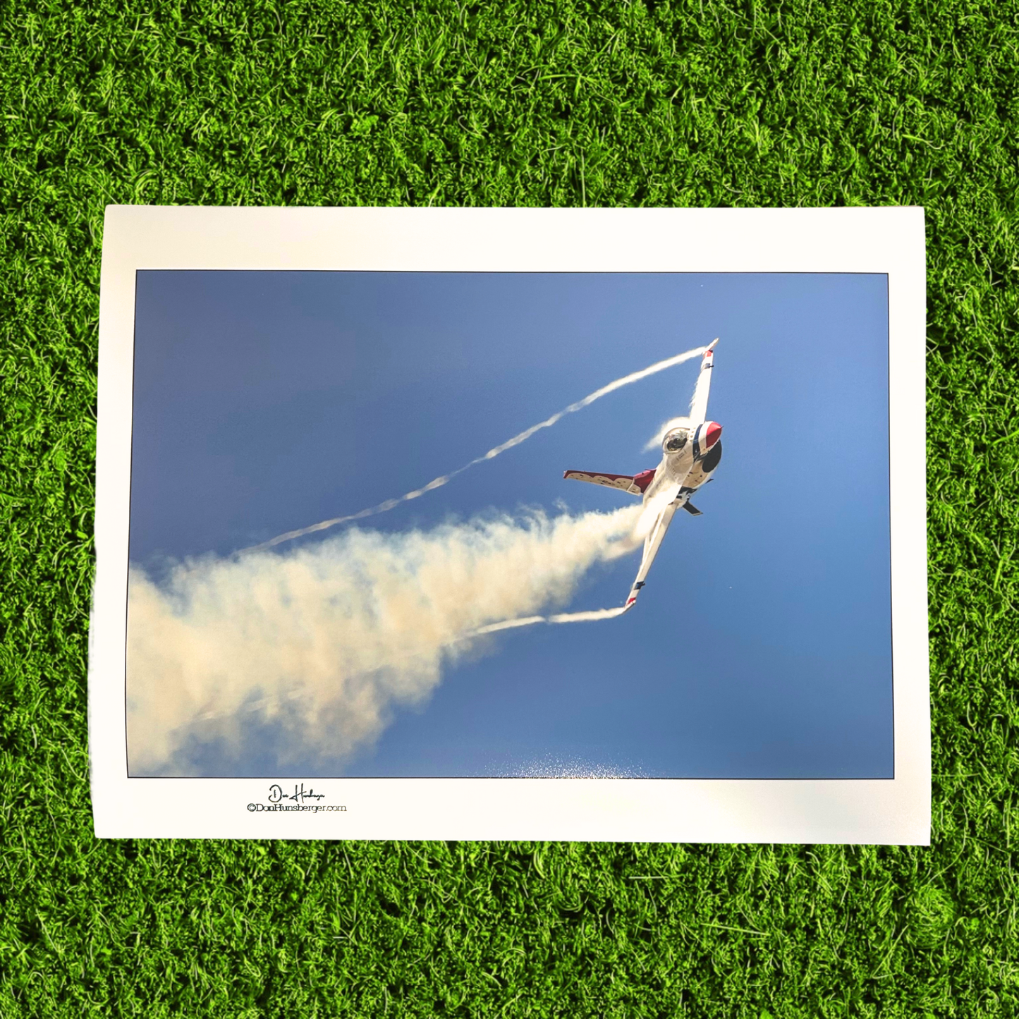 Cleveland Air Show Thunderbirds Smoke Don Hunsberger Print