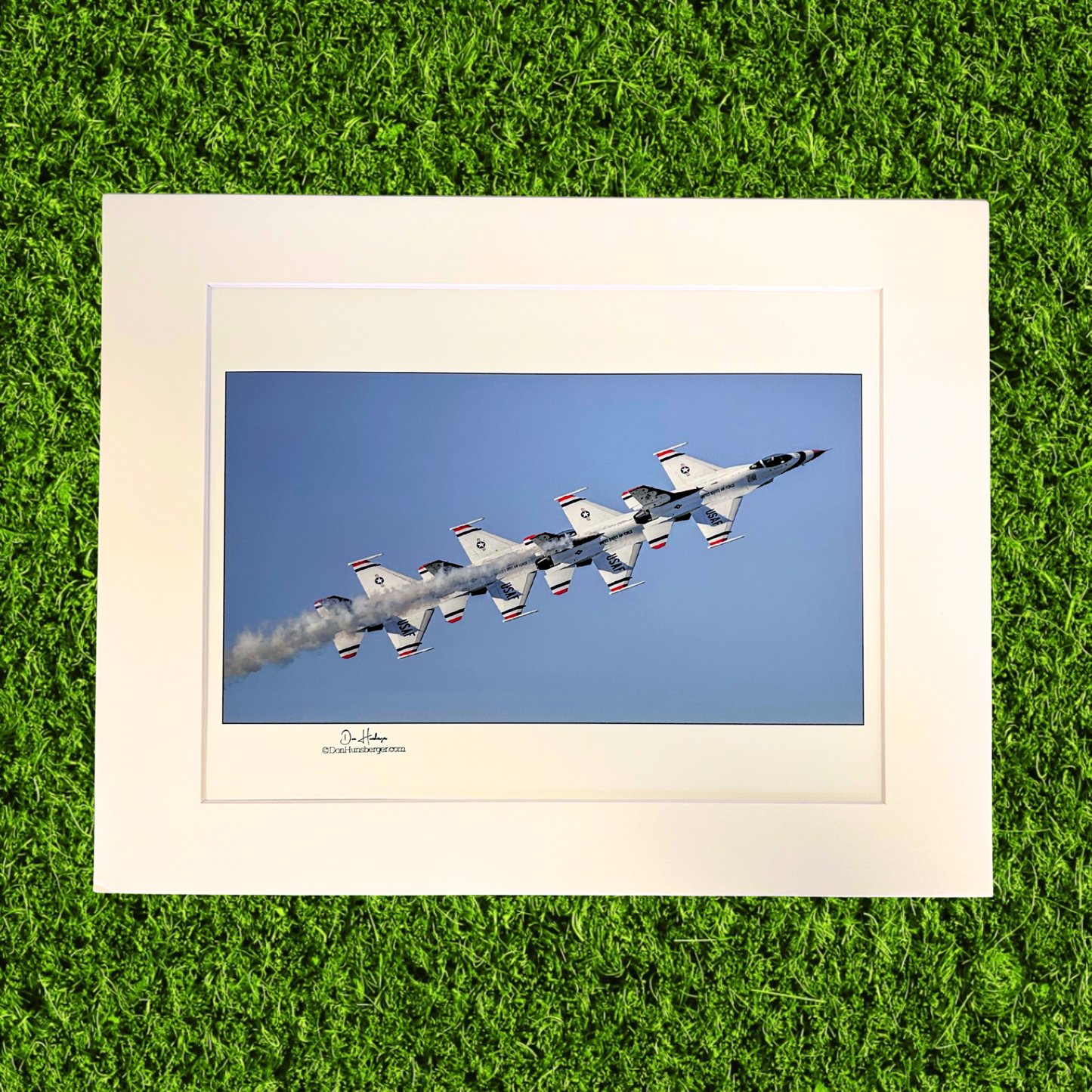 Cleveland Air Show Thunderbirds Line Don Hunsberger Print