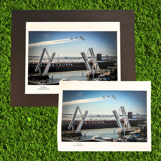 Cleveland Air Show Thunderbirds Over Mather Don Hunsberger Print