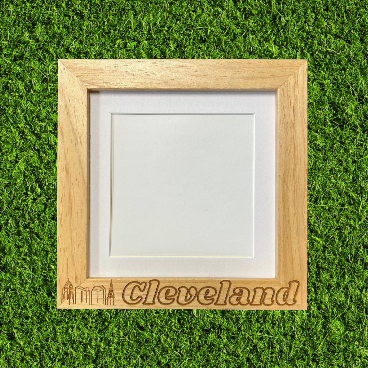Engraved Wood Frame