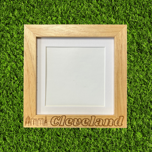 Engraved Wood Frame