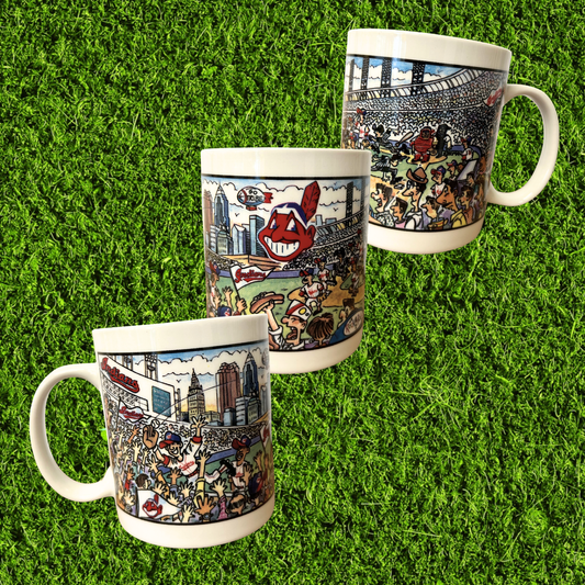 Vintage Cleveland Indians Mug