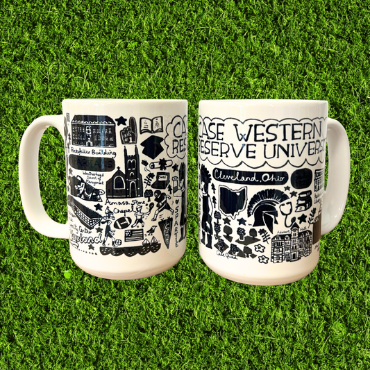 Vintage Case Western Reserve Landmark Mug