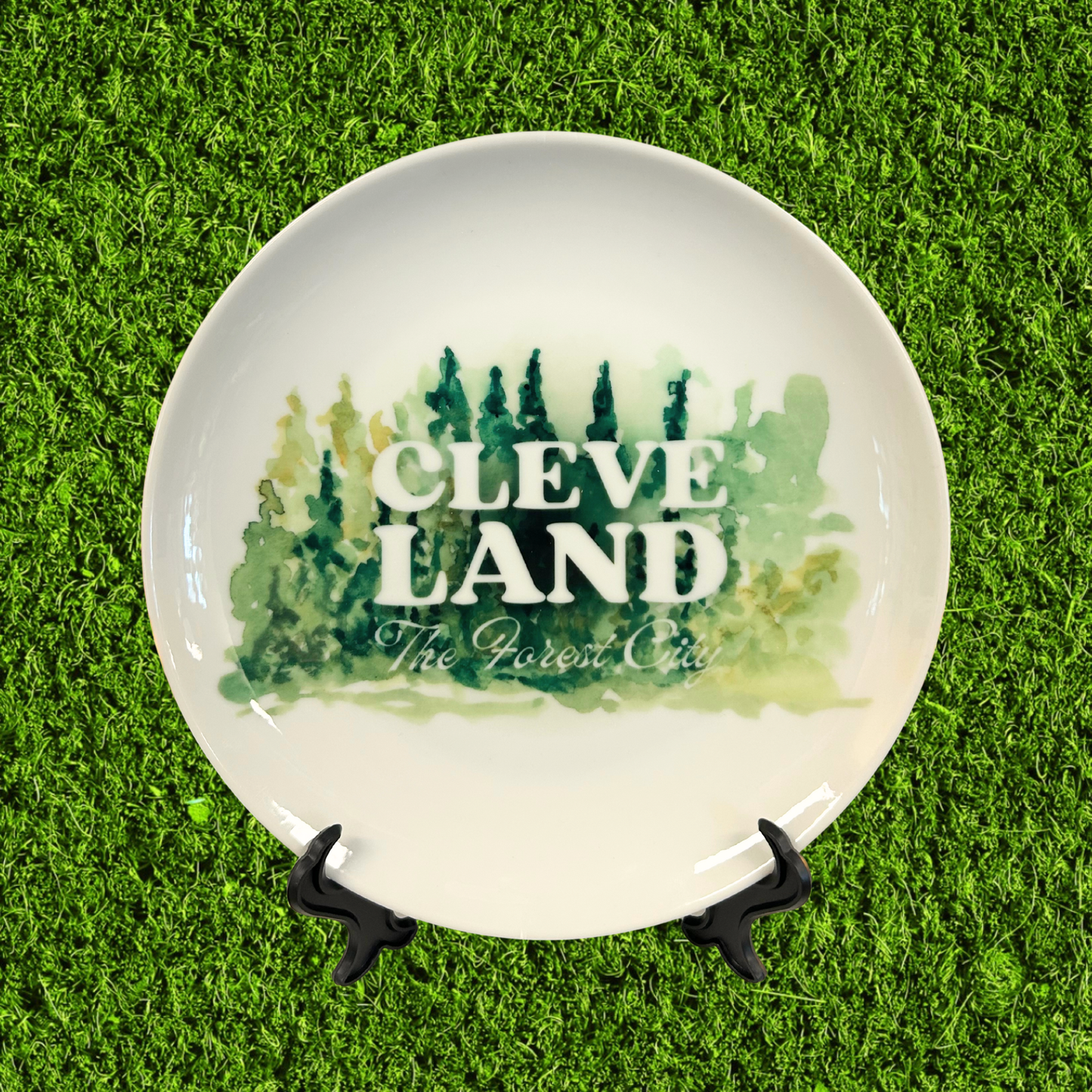 Forest City Ceramic Plate