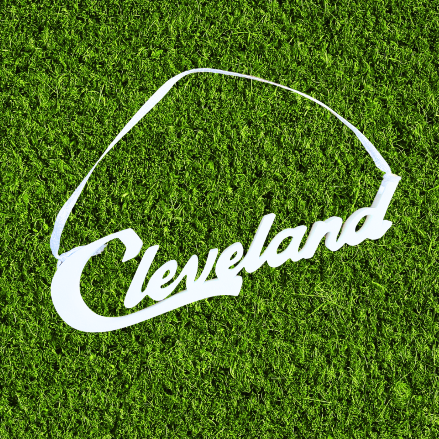 Cleveland Script Ornament