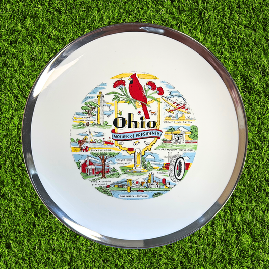 Vintage Mother of Presidents Decorative Plate