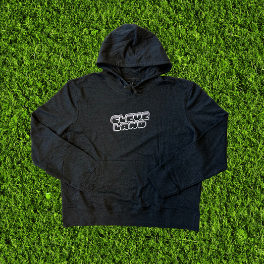 Men's Bubble Cleveland Charcoal Hoodie