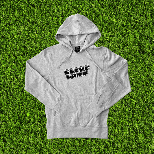 Men's Bubble Cleveland Light Grey Hoodie