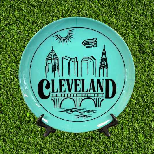 Cityscape 8in Ceramic Plate