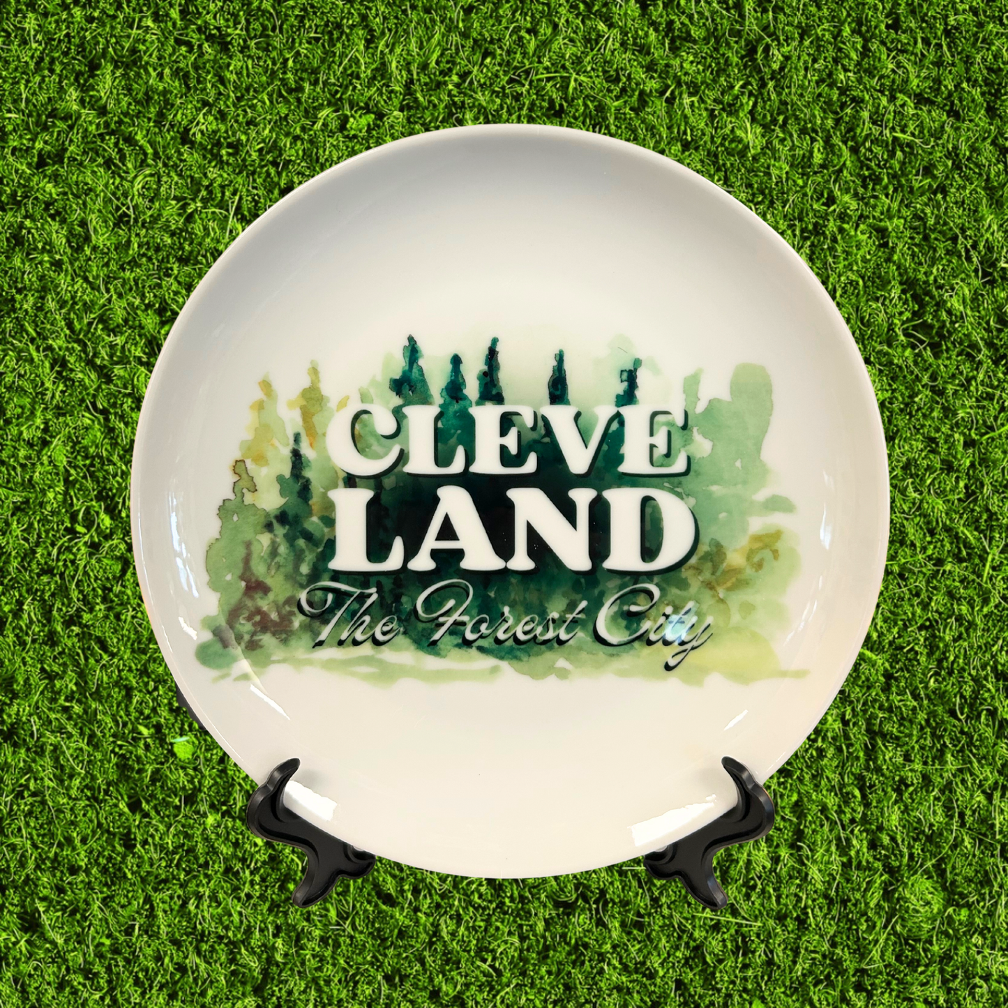 Forest City Ceramic Plate