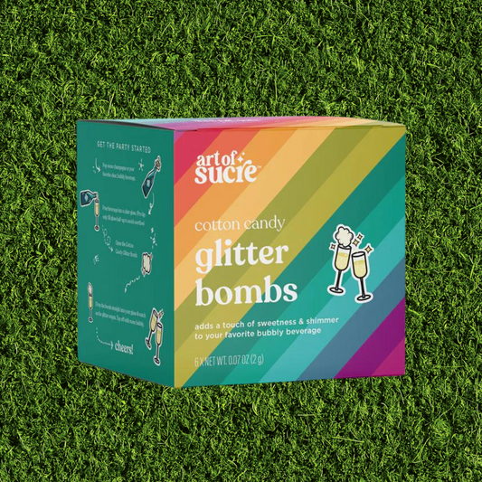 Art of Sucre Rainbow Glitter Bombs (6 Pack)