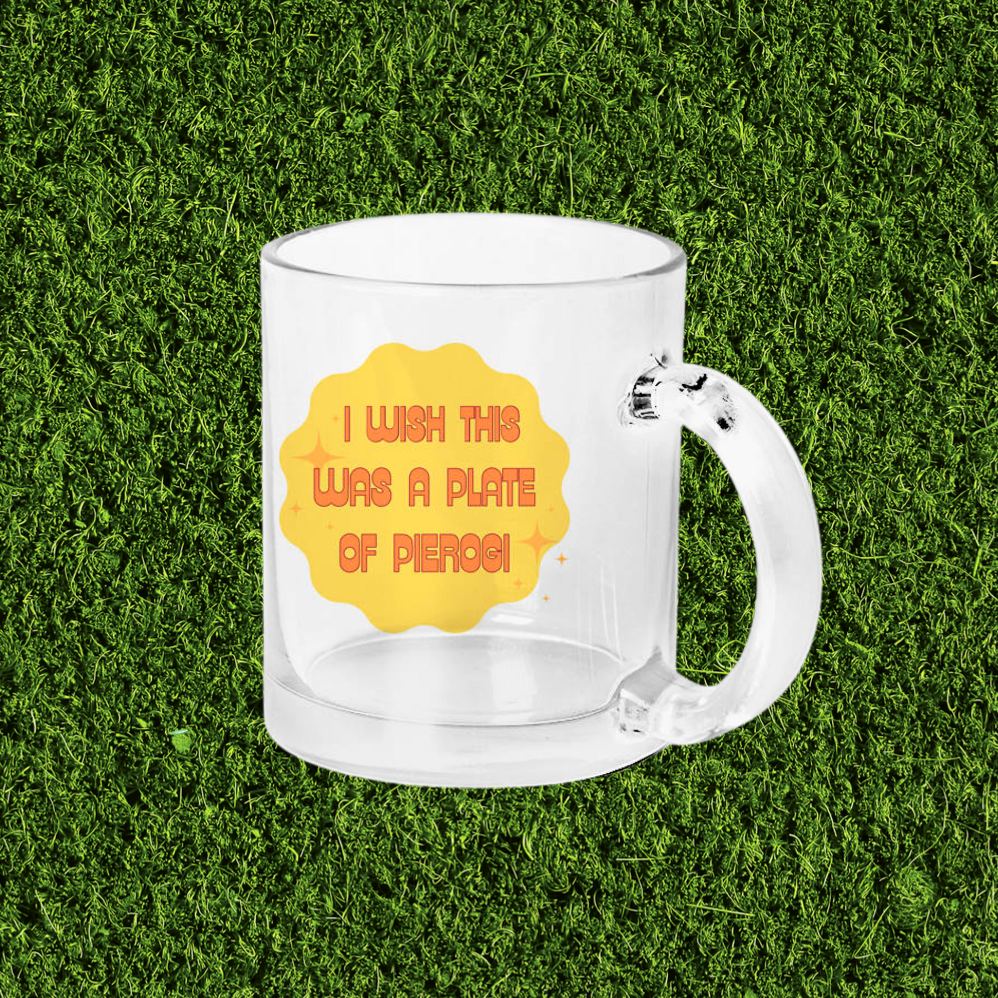 pierogi plate mug humor